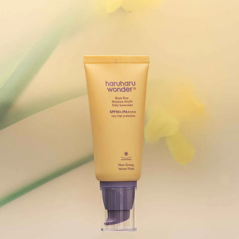 Haruharu Wonder Black Rice Moisture Airyfit Sunscreen SPF50+