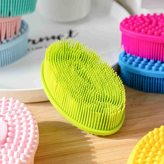 Oval Silicone Scrubbie